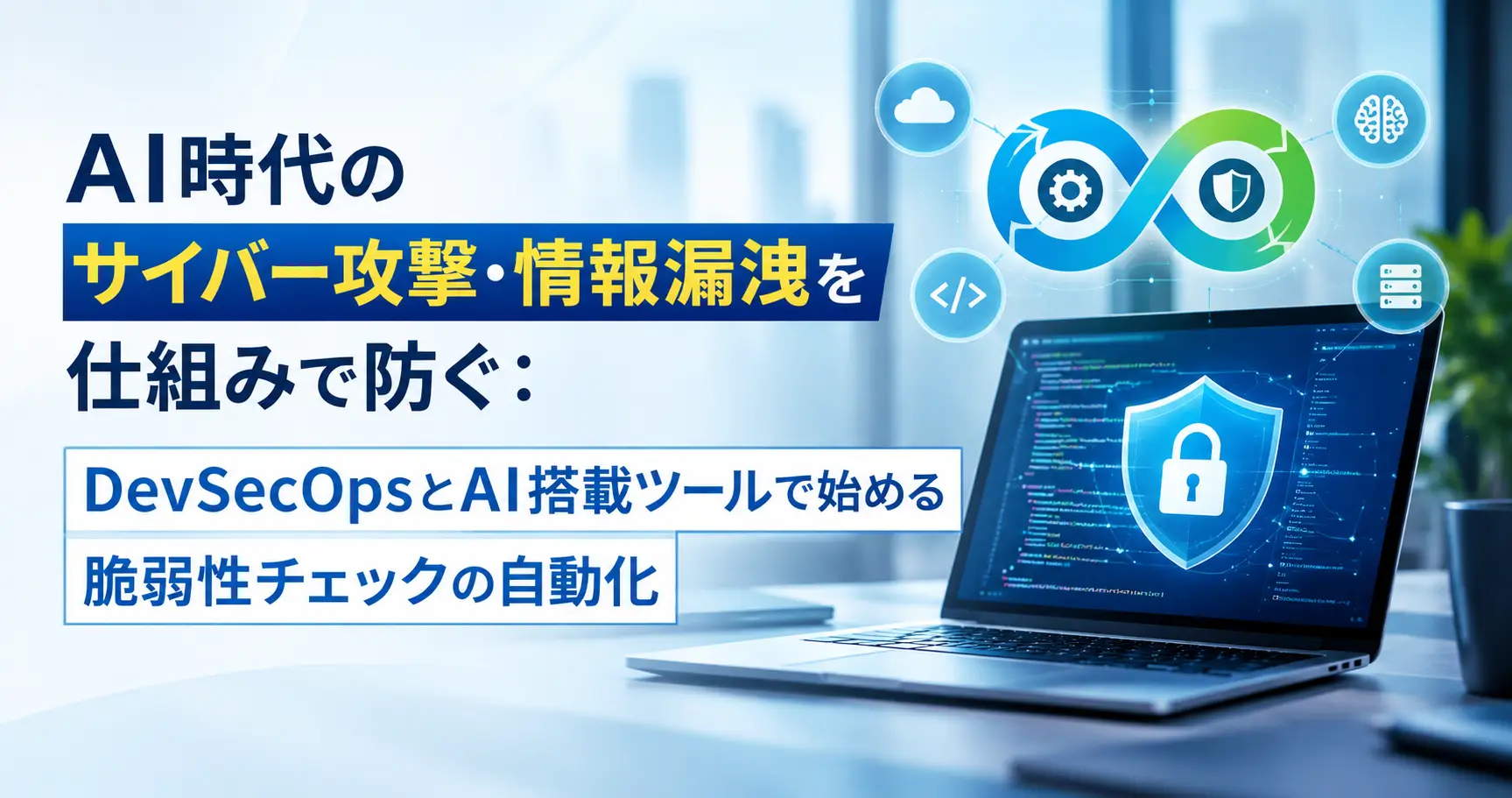 AI時代のサイバー攻撃・情報漏洩を仕組みで防ぐ：DevSecOpsとAI搭載ツールで始める脆弱性チェックの自動化